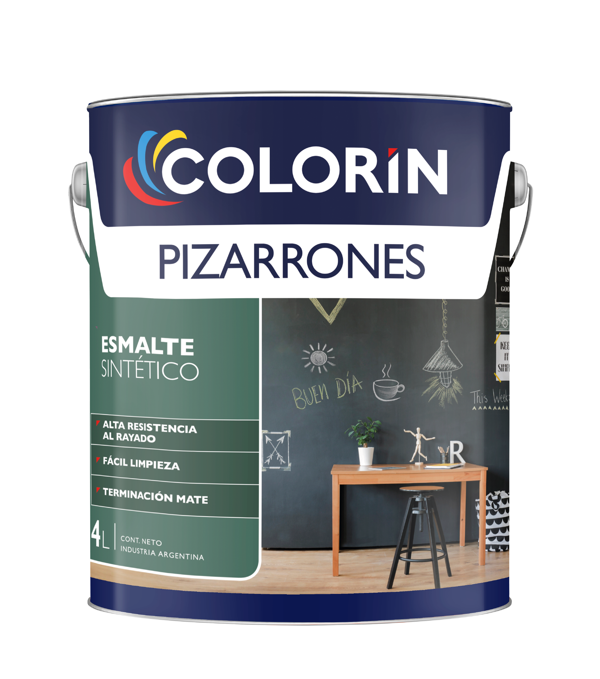 Pizarrones Esmalte Sintético Verde x 1
