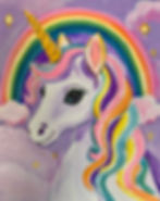 Art for Kids - Rainbow Unicorn