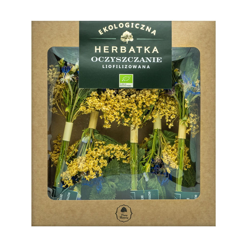 Lyophilized Tea, Purifying BIO Dary Natury