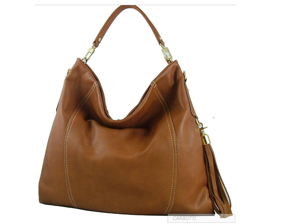 Thumbnail: OverSized Leather Hobo