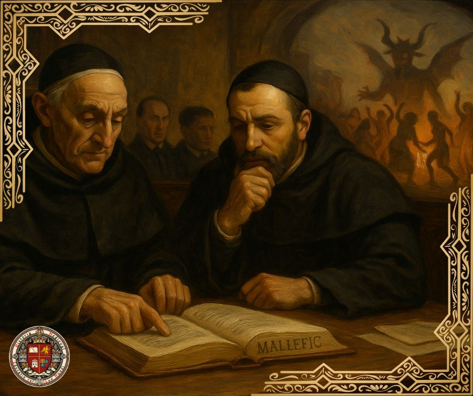 Página inicial do livro Malleus Maleficarum (Domínio público)