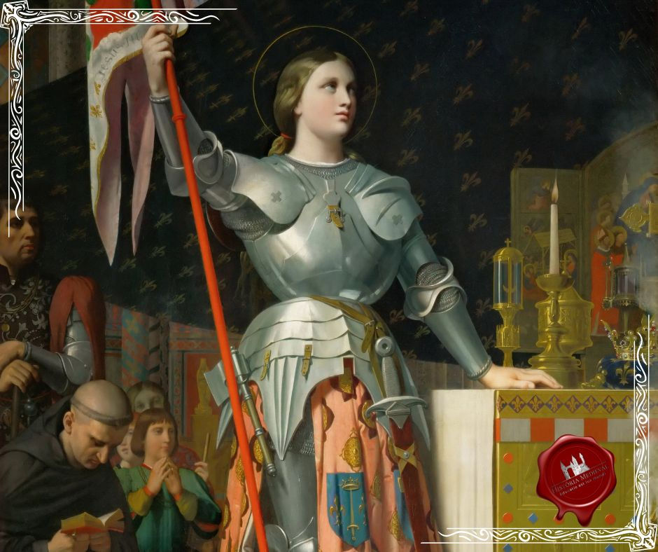 Joana d'Arc na coroação de Carlos VII
