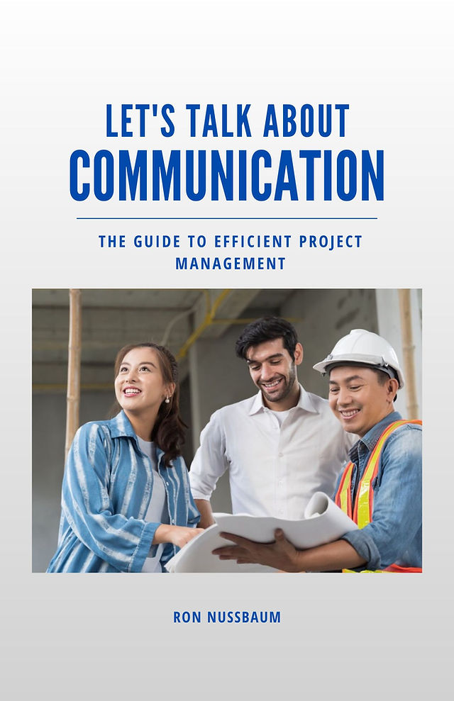 Let's talk about Communication A Guide to Efficient Project Management (Booklet (US Letter