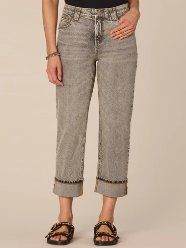 Signature Cuff Boyfriend Jeans