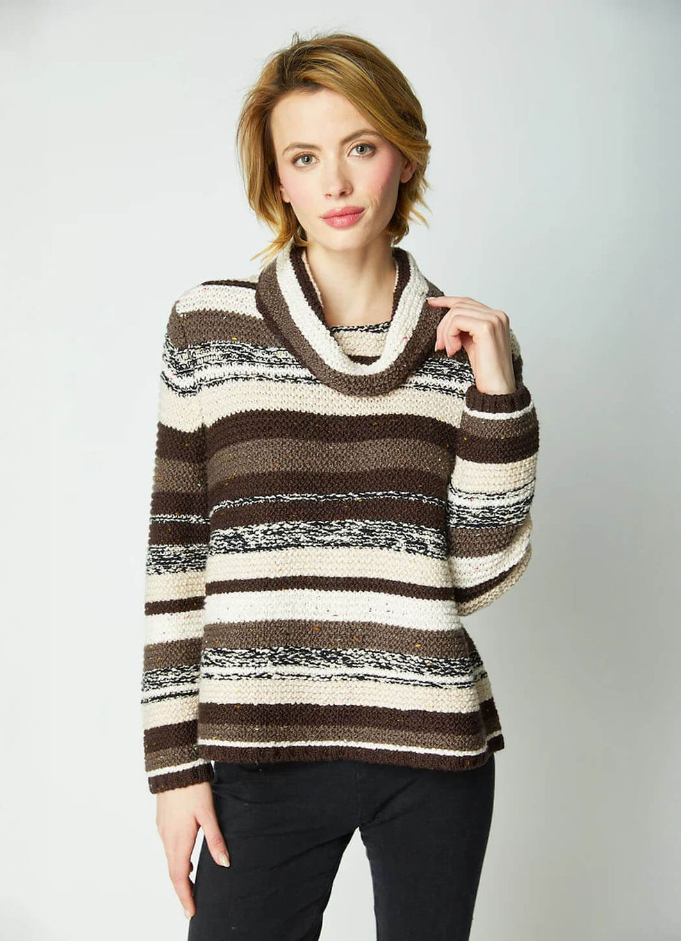 Habitat brown stripe sweater