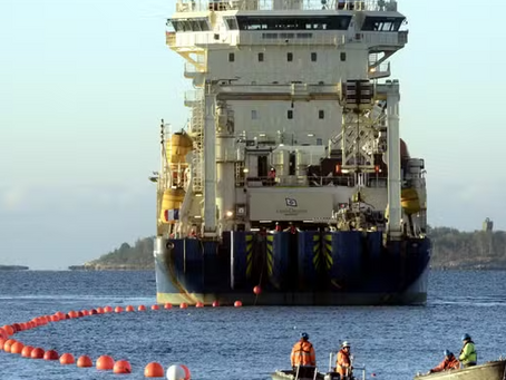 Des câbles sous-marins sectionnés :  l’Europe accuse la Russie