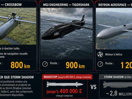 « Brakestop » : le Royaume-Uni teste des missiles longue portée bon marché destinés à l'Ukraine