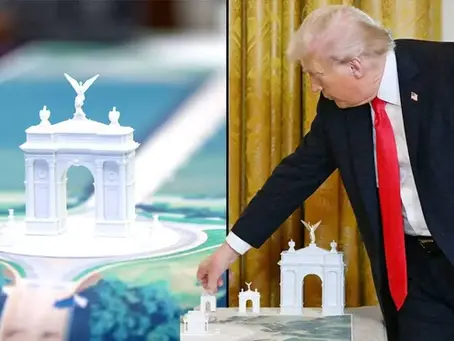 Donald Trump veut construire un Arc de Triomphe à Washington : « Le nôtre sera mieux sur tous les plans »