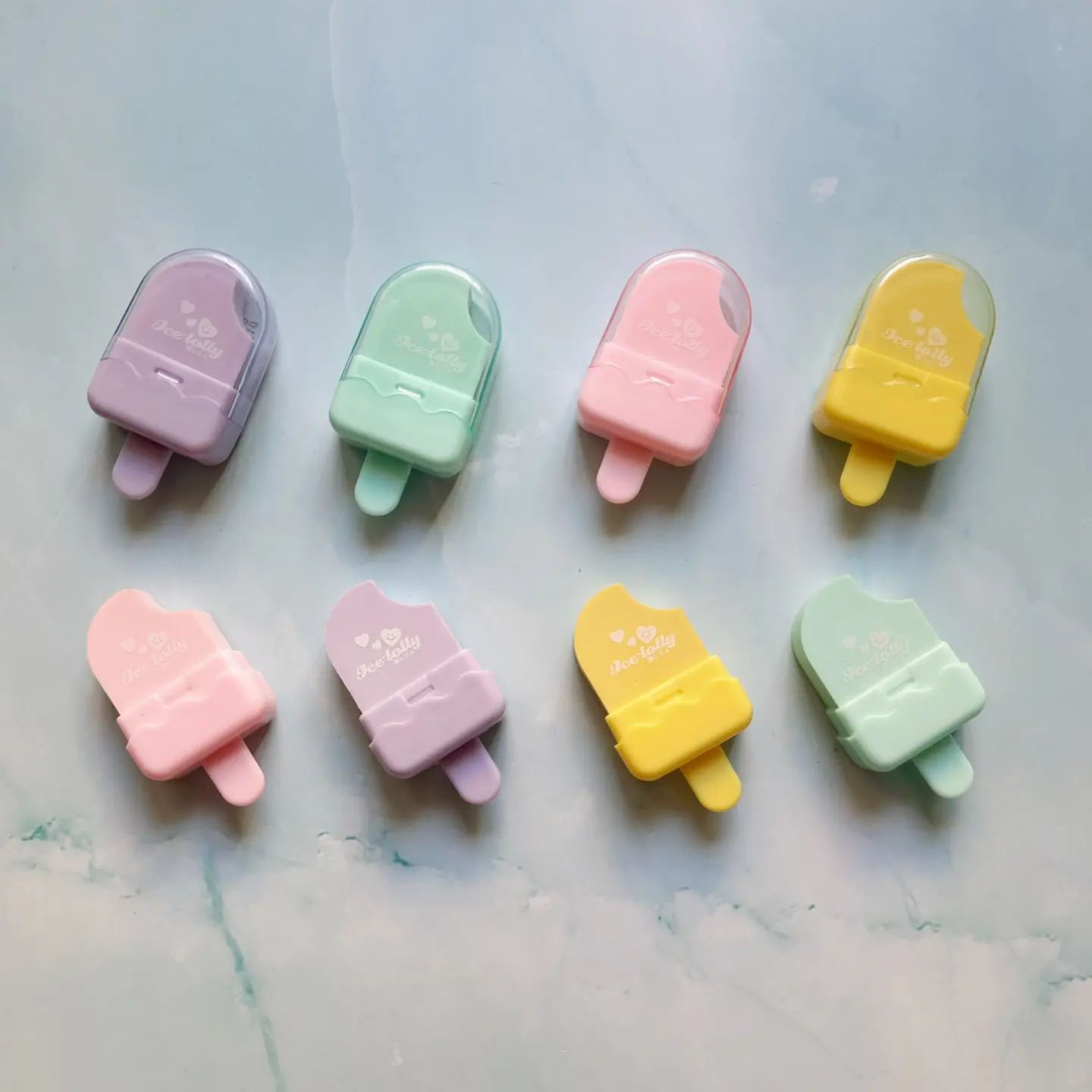 Popsicle Eraser