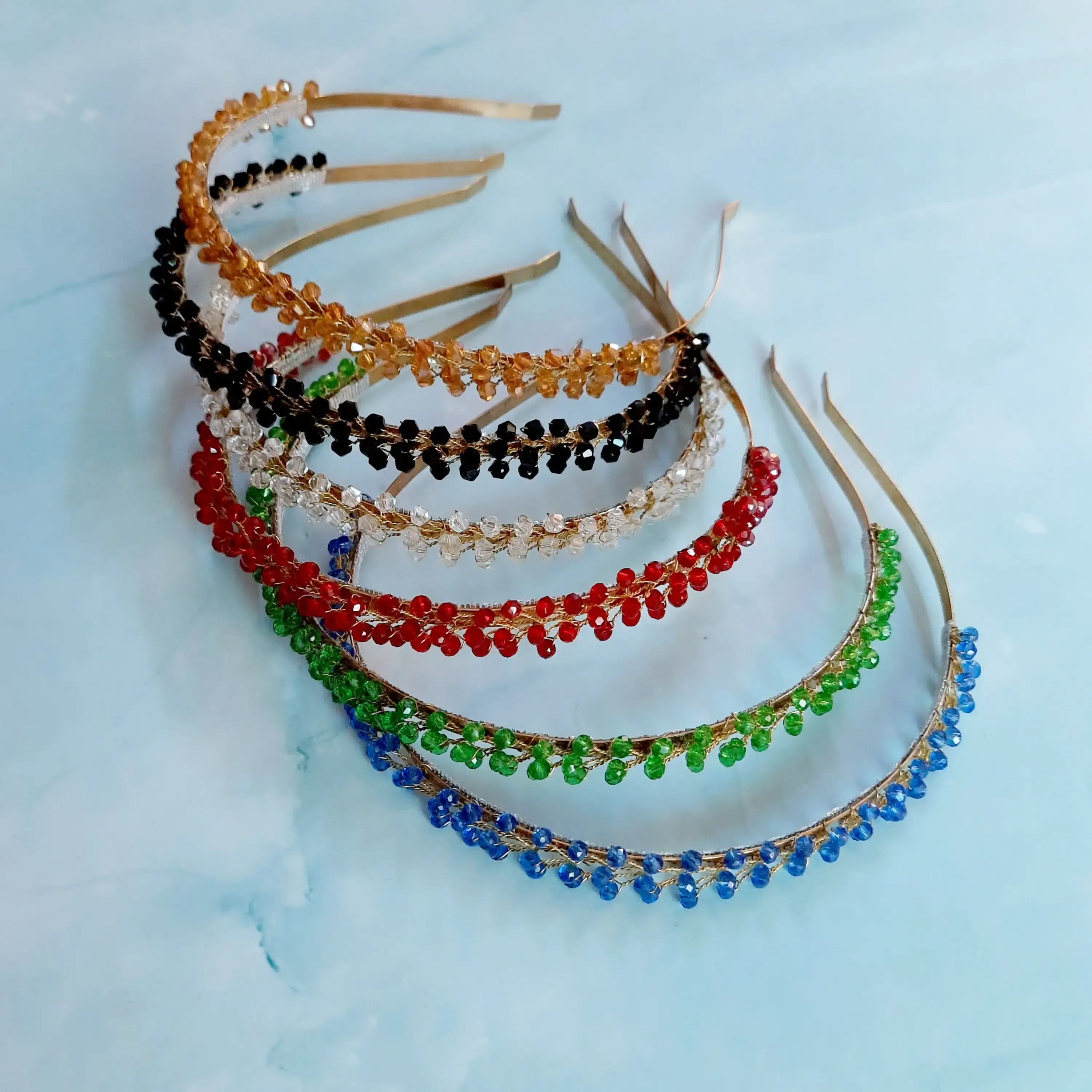 Ethnic Crystal Hairband 