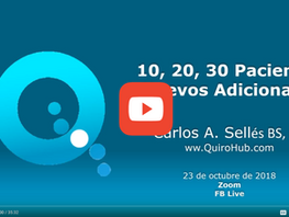 Webinar 10, 20, 30 Pacientes Nuevos Adicionales