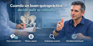 Cuando un buen quiropráctico decide pulir su consulta y evaluación