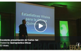 Un Poquito de Mi Presentación en Quiropráctica Eficaz 2019