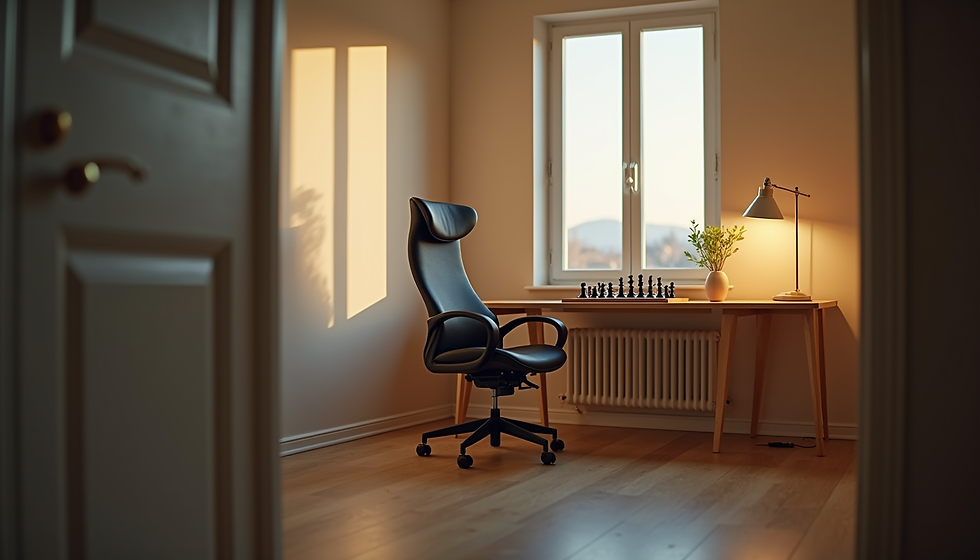Setup ruang catur di Rumah untuk Prestasi Maksimum