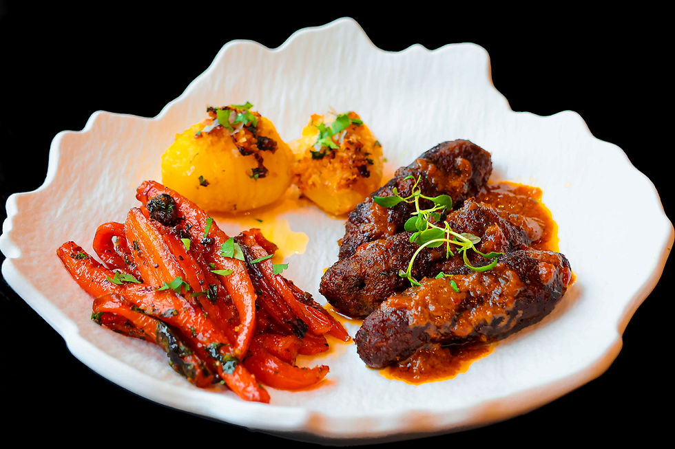 Cevapcici with sides