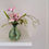 Thumbnail: artificial pink wild anemone in resin water