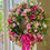 Thumbnail: Essentially Summer Everlasting Door Wreath with pink flowers