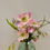 Thumbnail: artificial pink wild anemone in resin water