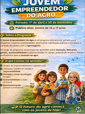 JOVEM EMPREENDEDOR DO AGRO