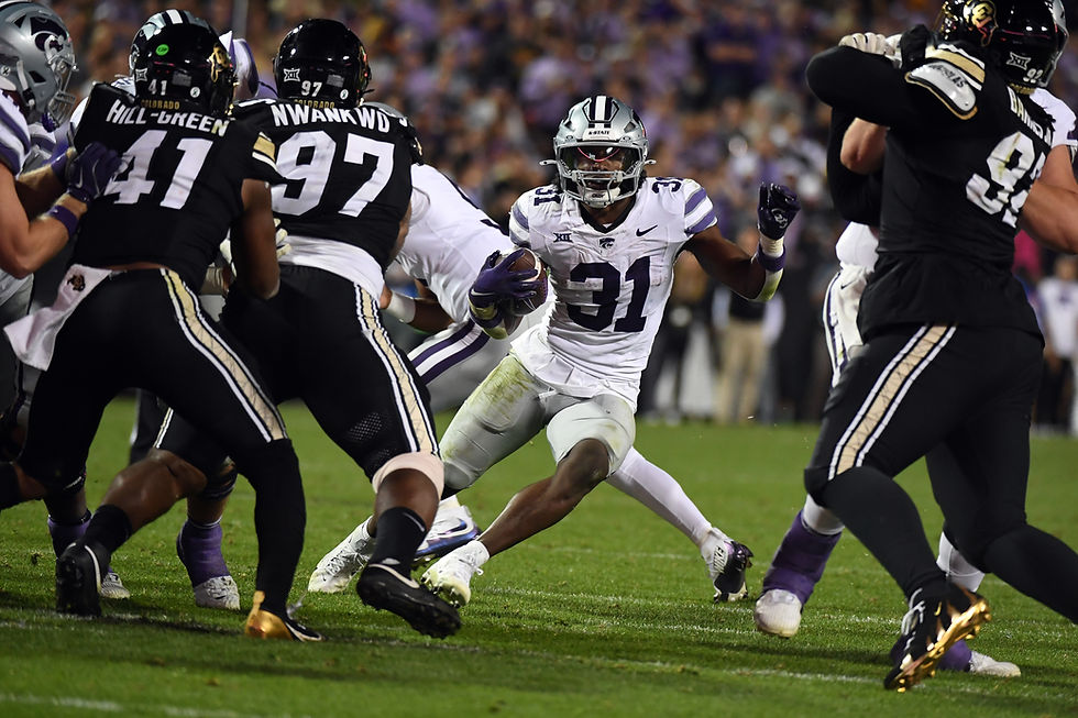 K-State Running Back DJ Giddens
