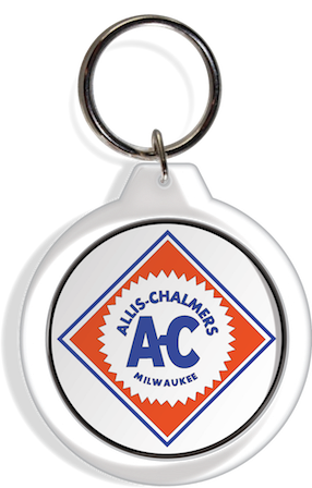 A-C Tractors Allis Chalmers Tractors Logo Keychain Allis Chalmers Key Chain