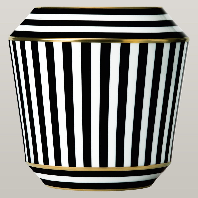 Thumbnail: Luna Black Gold Vase