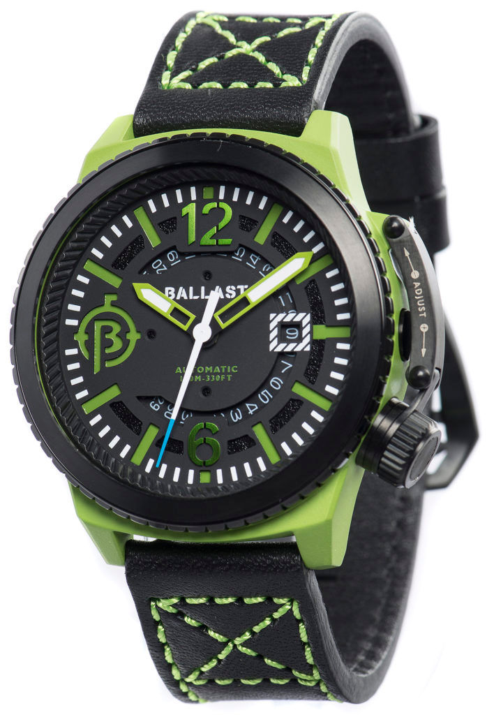 Thumbnail: TRAFALGAR 46.5 Leather Watch