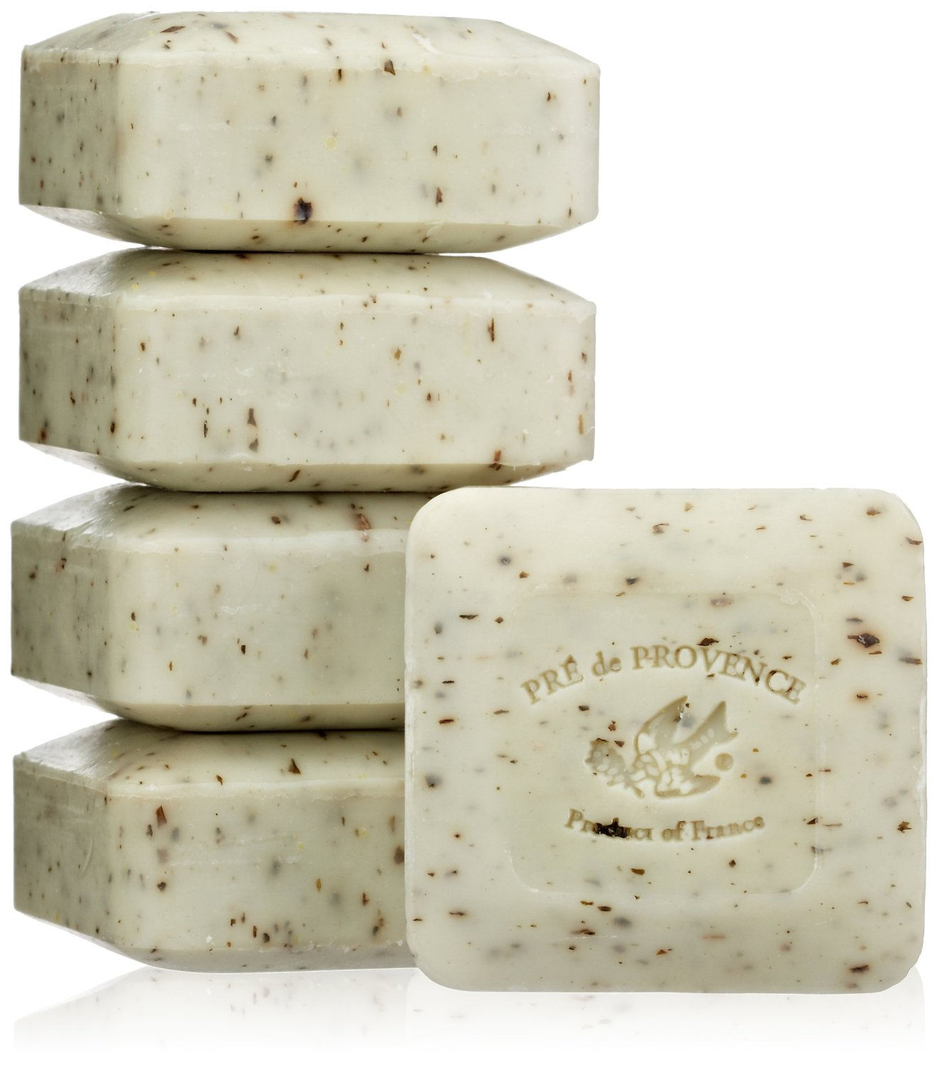 Artisanal French Mint Leaf Guest Bar Soap With Shea Butter