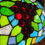 Thumbnail: Art Nouveau "Daphne" Tiffany-style Stained Glass Lamp