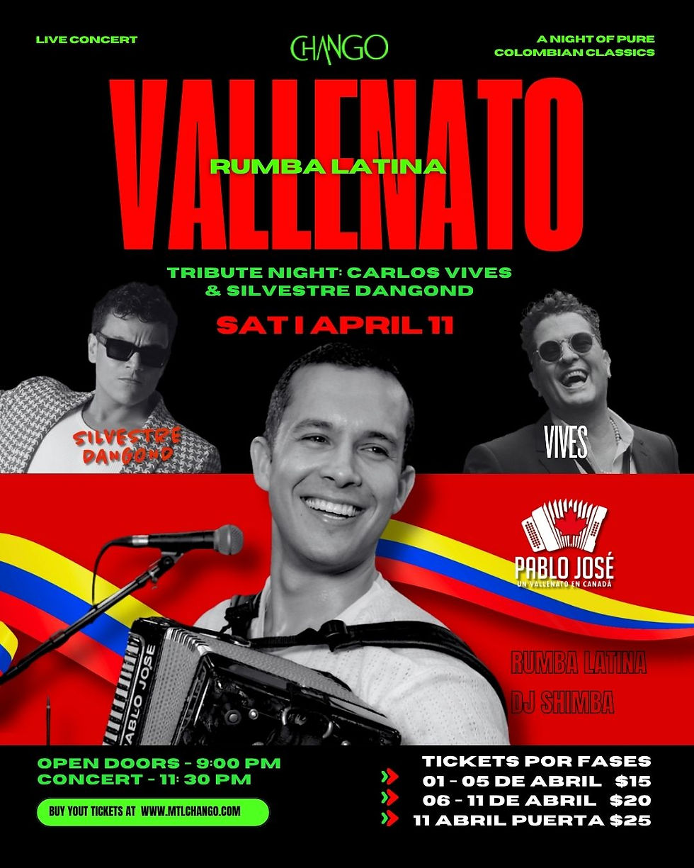 Chango Vallenato: Tribute to Carlos Vives  & Silvestre Dangond 