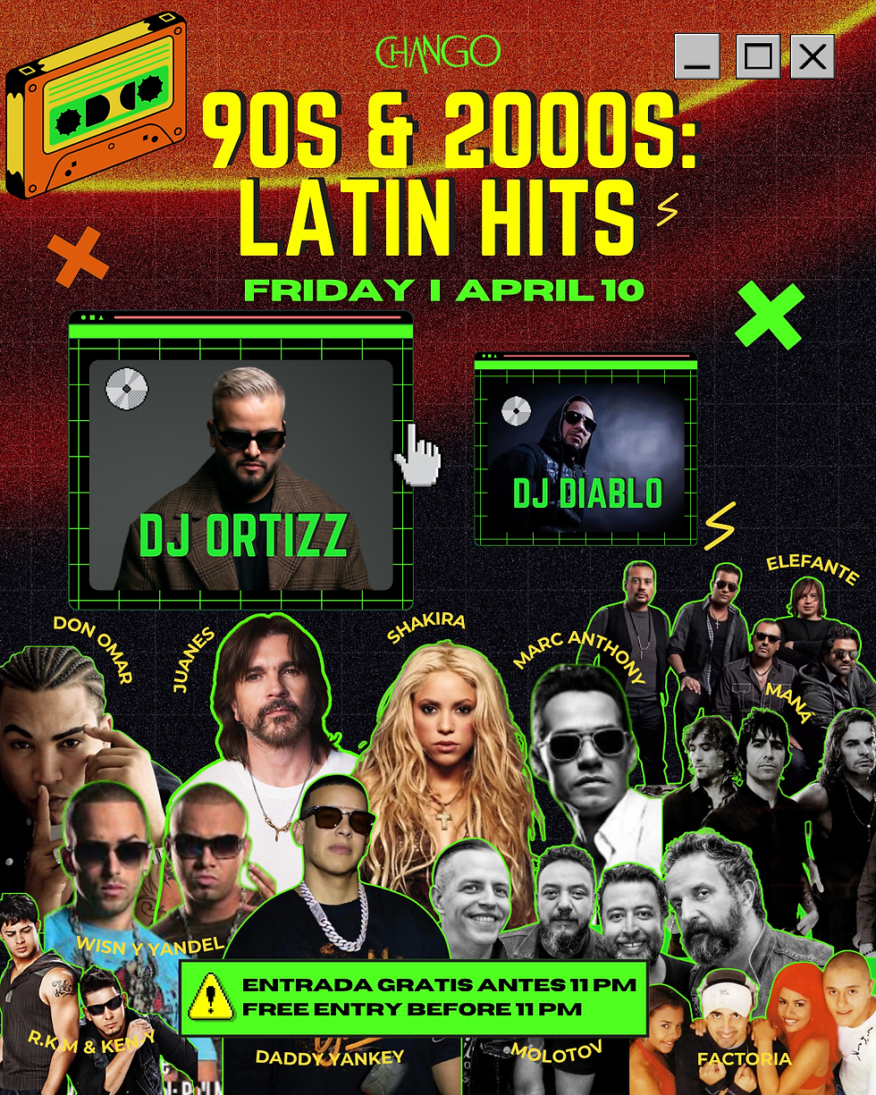Chango: 90s & 2000s Latin Hits