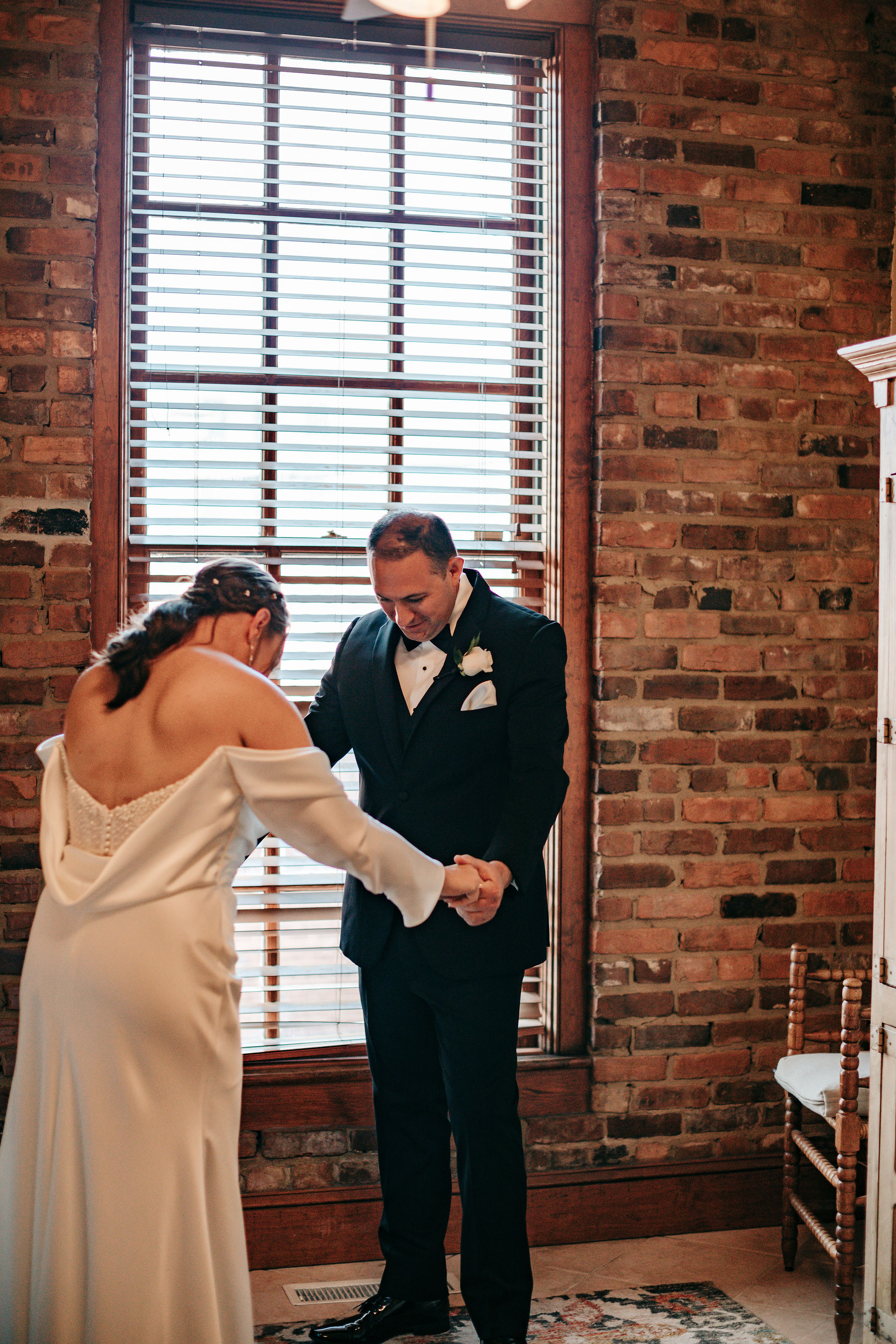 Macon Wedding Photographed by Georgia Wedding Photographer Kari Bendig Photography at Macon Wedding Venue The Blacksmith Shop