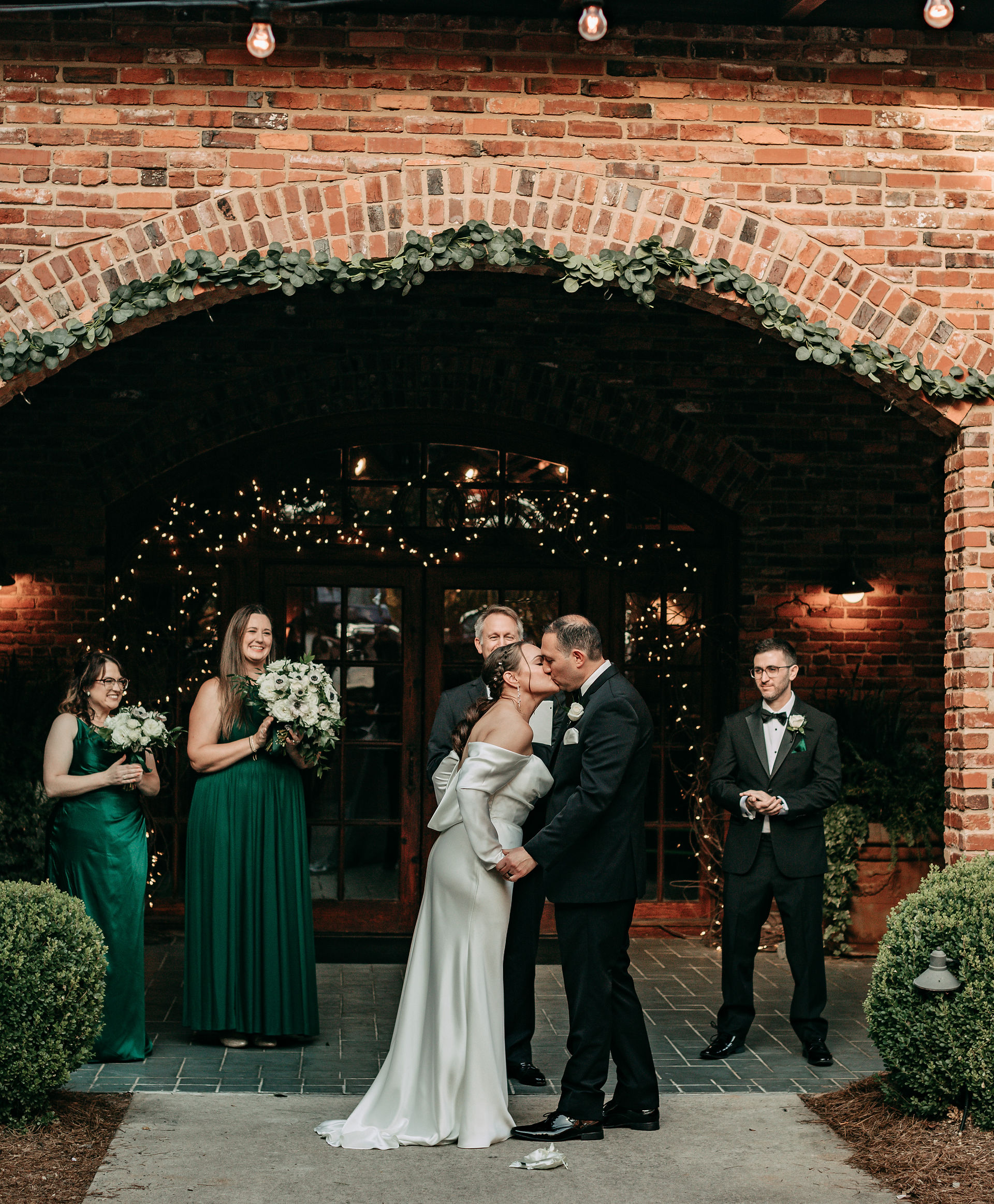 Macon Wedding Photographed by Georgia Wedding Photographer Kari Bendig Photography at Macon Wedding Venue The Blacksmith Shop