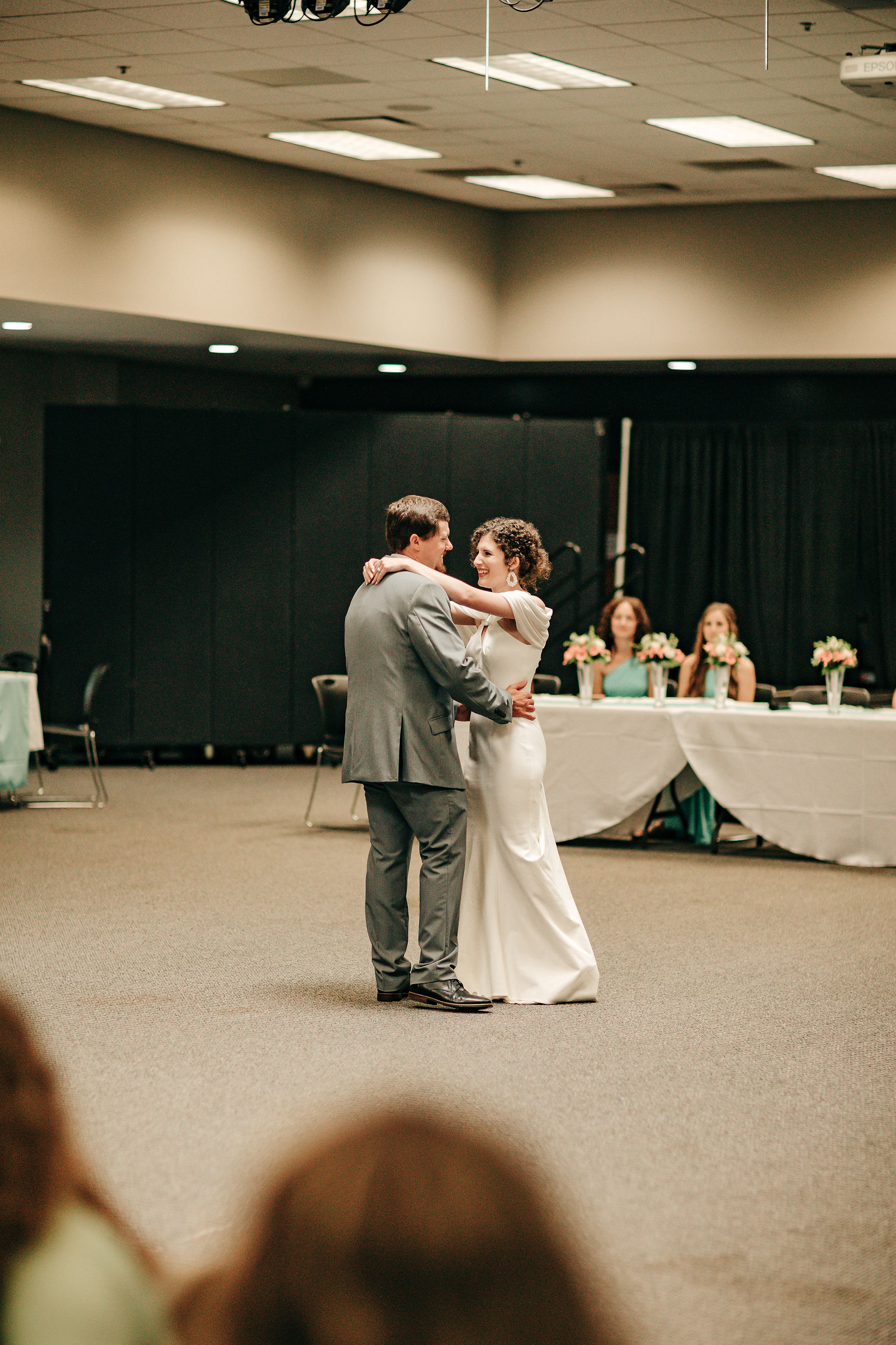 Wedding Reception First Dance Photo  by Georgia Wedding Photographer Kari Bendig Photography 