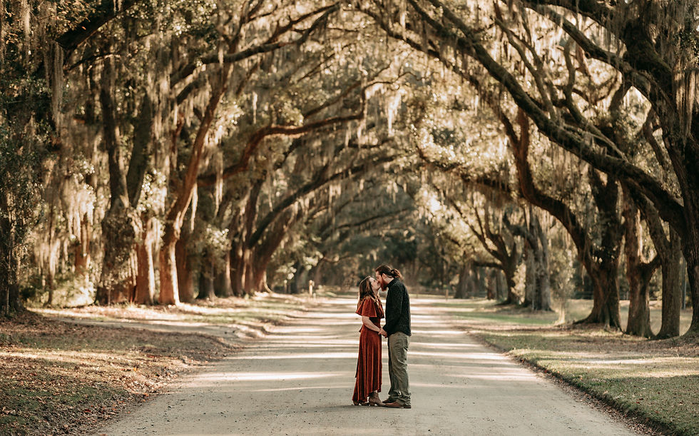 Wedding and Engagement Locations at Historic Wormsloe in Savannah, Georgia with Wedding Photographer Kari Bendig Photography