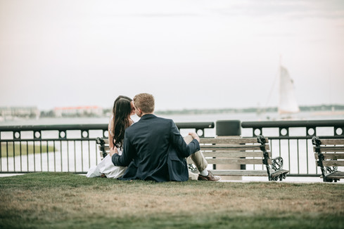 Charleston South Carolina Engagement Locations for Photos Waterfront Park 