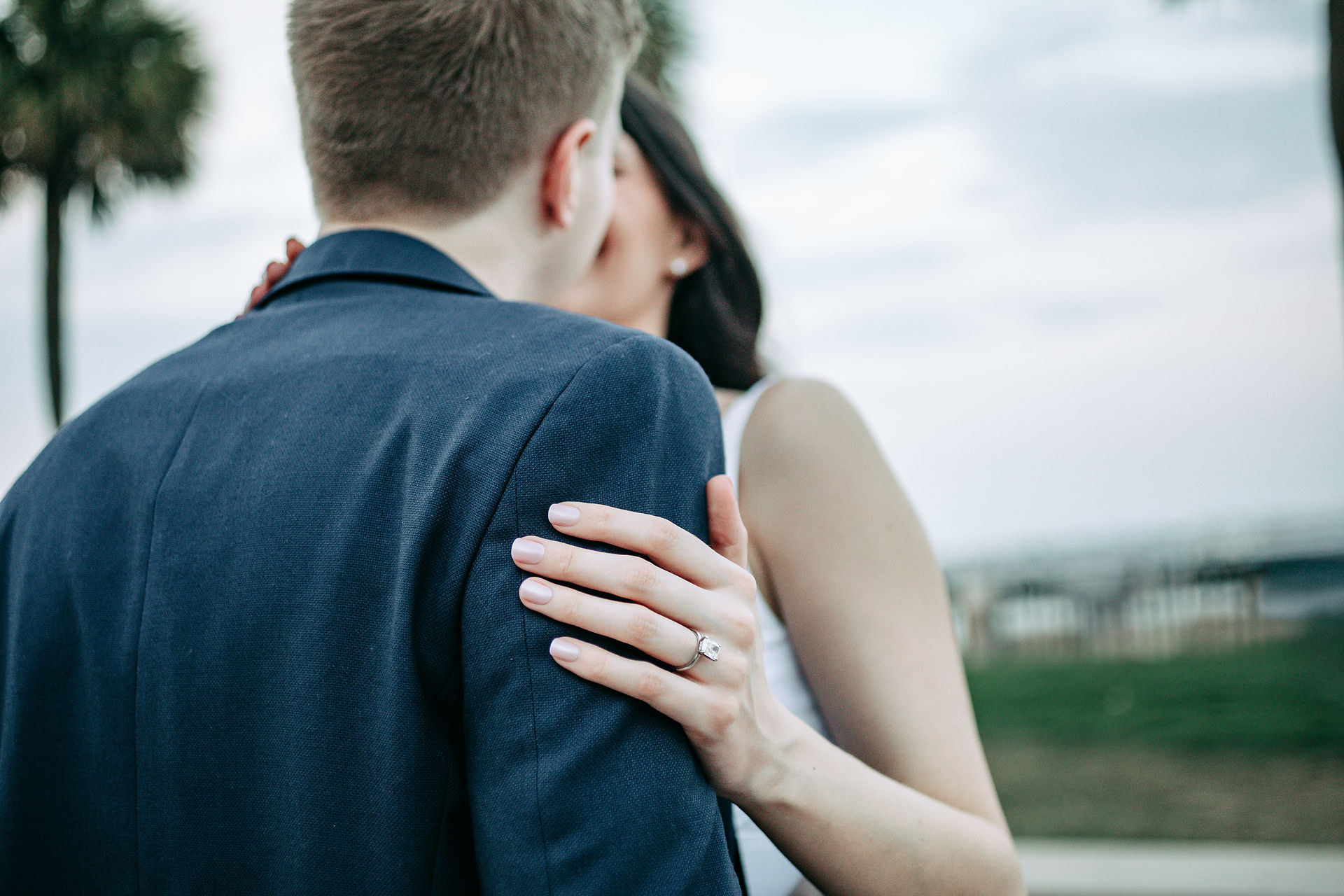 Charleston South Carolina Engagement Locations for Photos Waterfront Park 