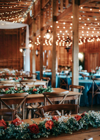 December Wedding Details Photographed by Kari Bendig Photography at The Wedding Barn at L'Horne in Byron Georgia