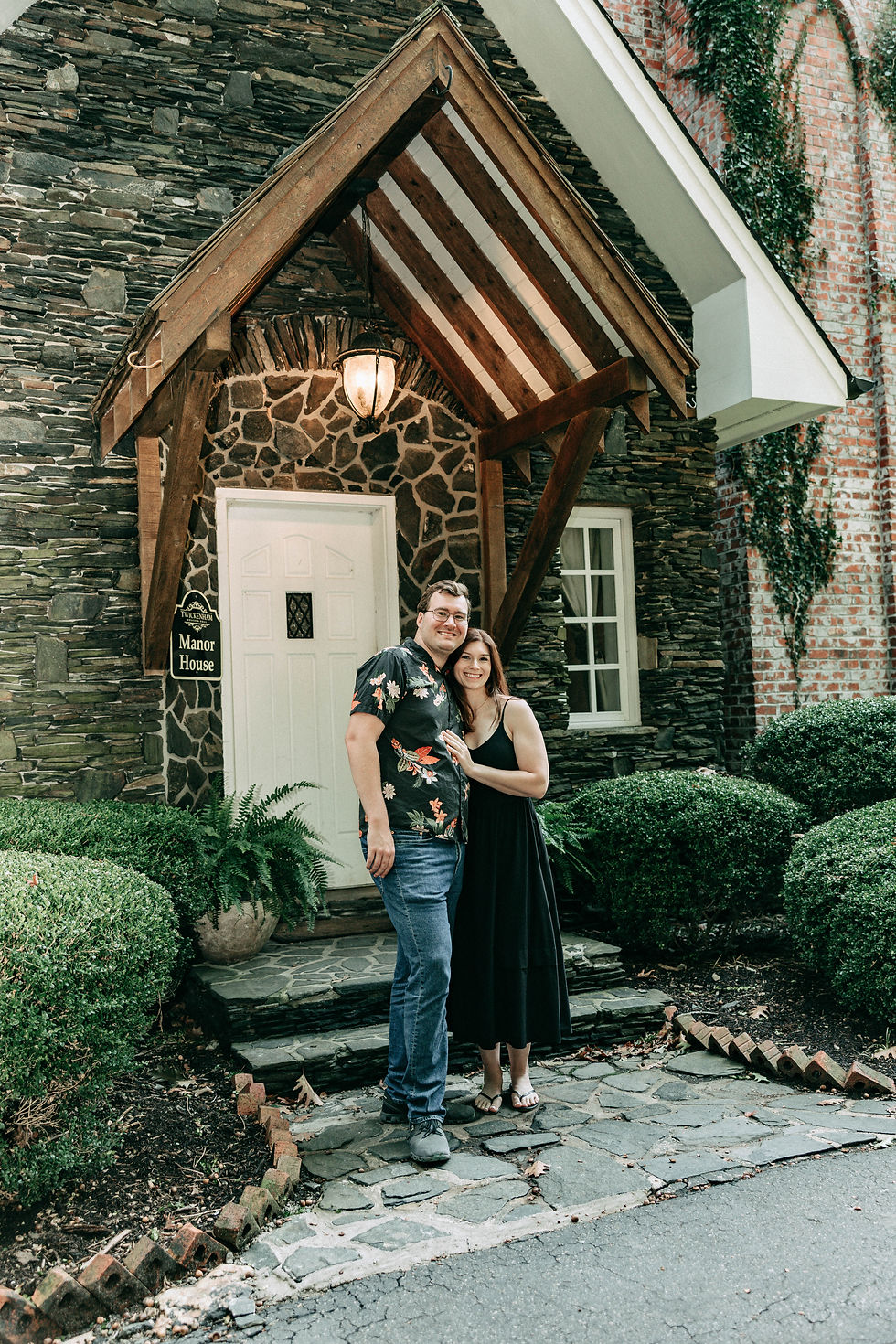Sarah & Aidan’s Twickenham House Engagement Session | North Carolina Engagement Photographer