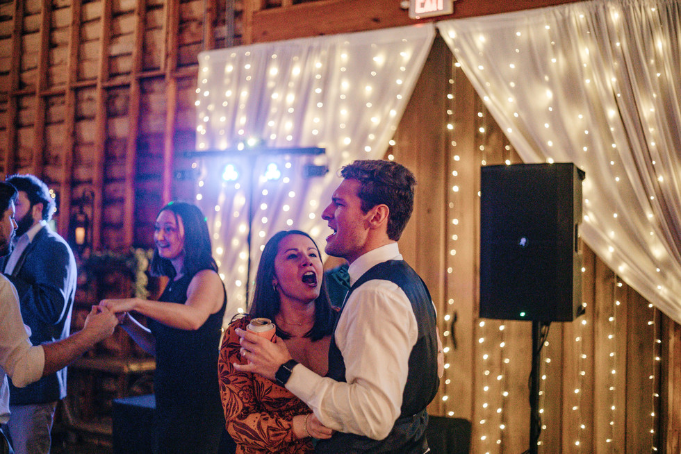 December Wedding Photographed by Kari Bendig Photography at The Wedding Barn at L'Horne in Byron Georgia
