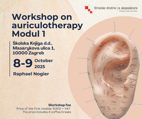 Workshop on auriculotherapy Modul 1