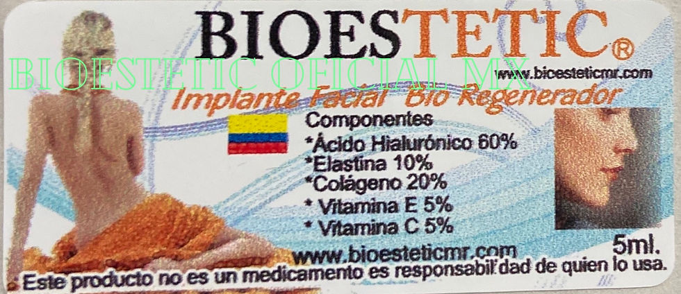 Miniatura: IMPLANTE FACIAL BIOREGENERADOR vial de 5ml