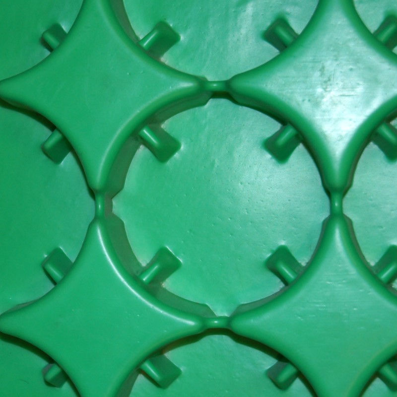 Close-up van vacuumgevormde tray