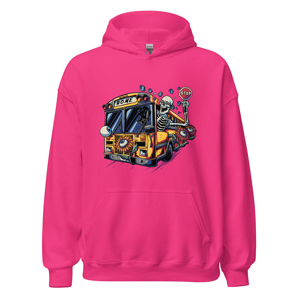 Thumbnail: Crazy Train (Bus) Hoodie