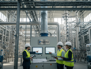 Ejecución integral de proyectos llave en mano para plantas industriales.