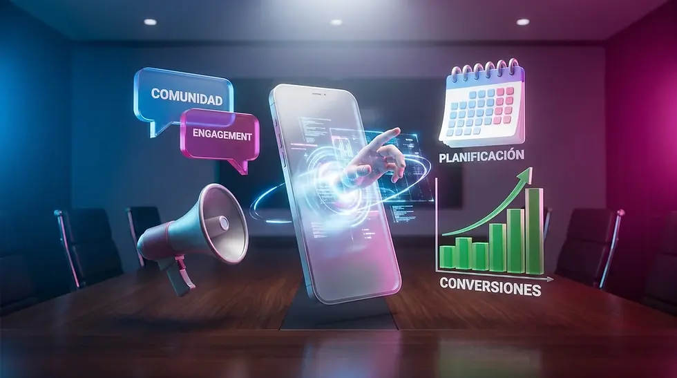 Ecosistema interactivo de estrategia, publicidad digital y análisis de métricas para un estratégico manejo de redes sociales en Veracruz.