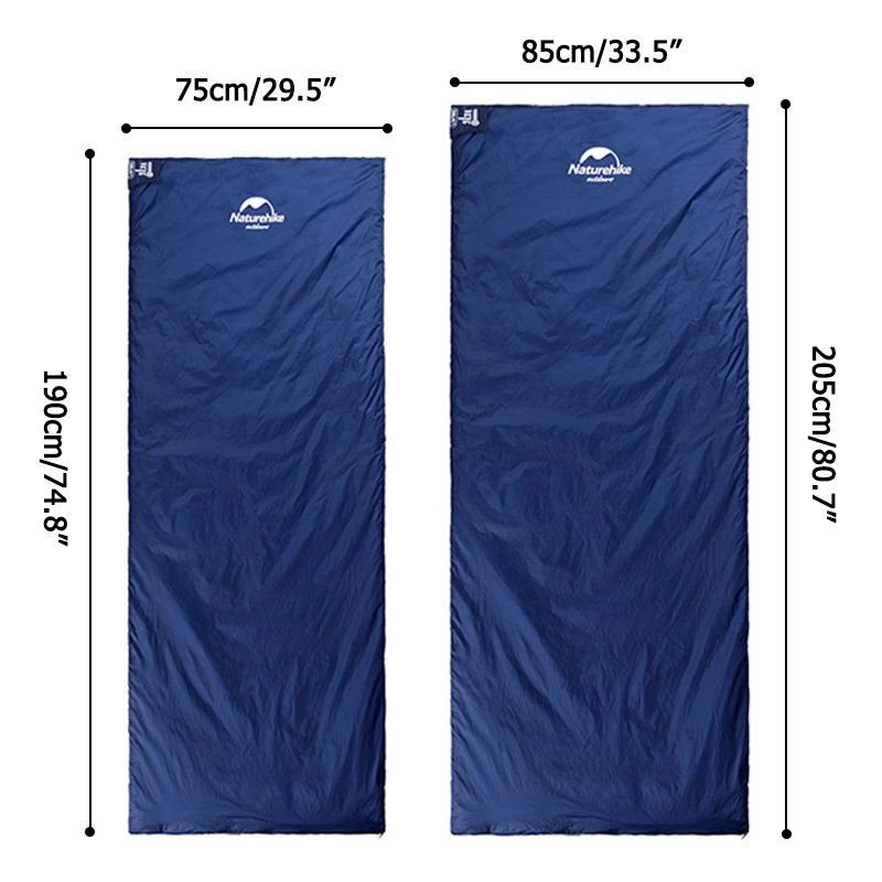 Thumbnail: Naturehike Sleeping Bag LW180 Ultralight 3 Season Camping Hiking Sleeping Bags O