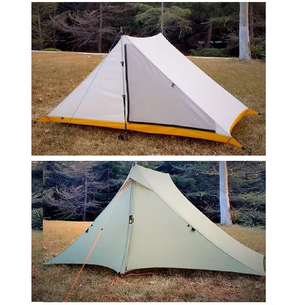 Thumbnail: 2 Person Professional Waterproof Two-sided 20D Silnylon Tent Outdoor Ultralight 