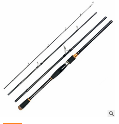 Thumbnail: Portable Multi-Section Carbon Fishing Rod for Casting