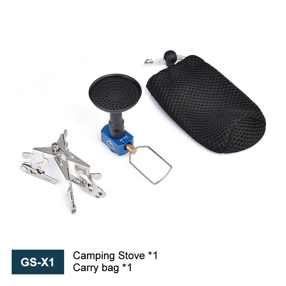 Thumbnail: Widesea Portable Camping Gas Stove 3300W Ultralight 92g Aluminum Alloy Backpacki